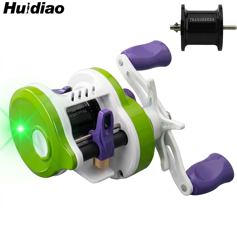 Spincast Reel - Huidiao TRAILSEEKER DC Round Baitcasting Reel