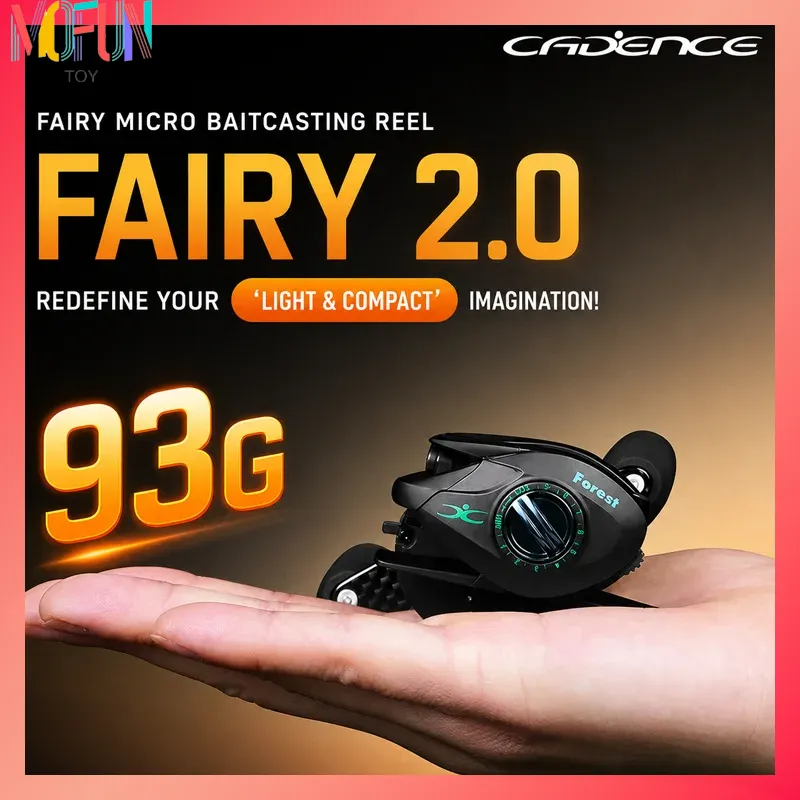 Cadence Baitcasting Fishing Re - Spincast Reel ulasan dan harga