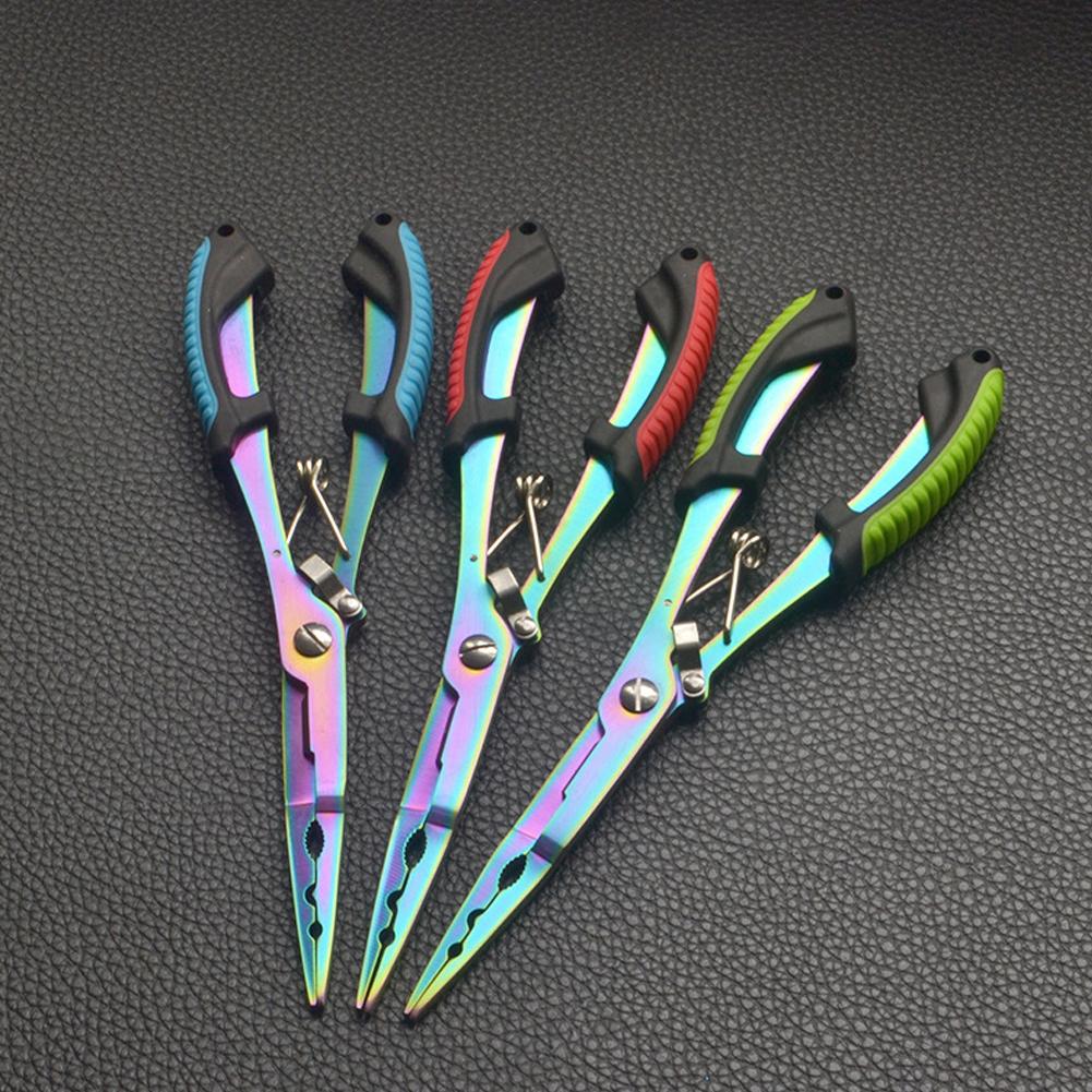 Fishing Pliers Long Nose Stain - Baitcasting Reel ulasan dan harga