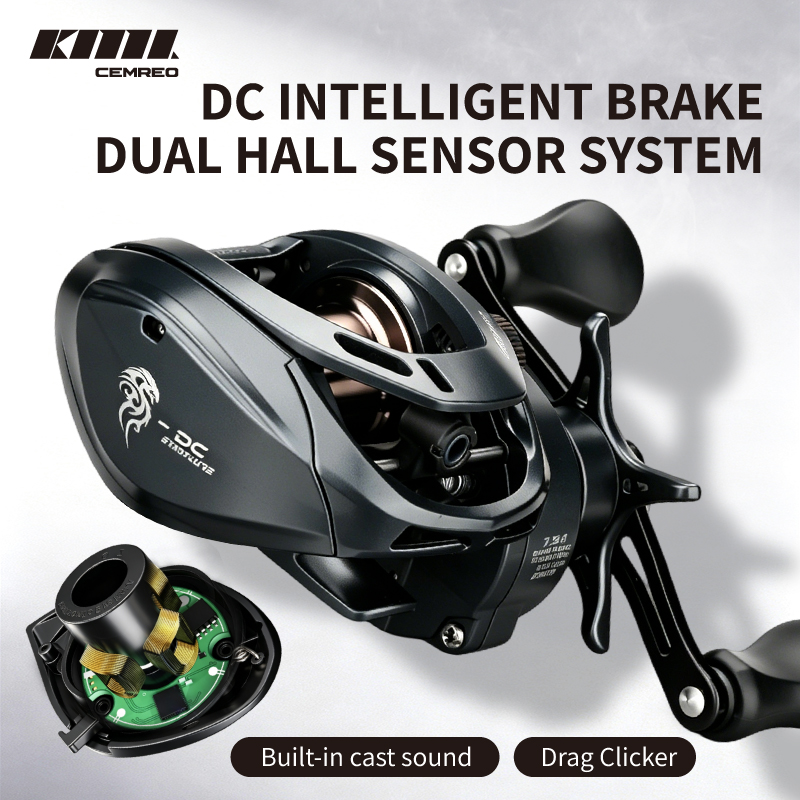 CEMREO Baitcasting Fishing Ree - Spincast Reel ulasan dan harga