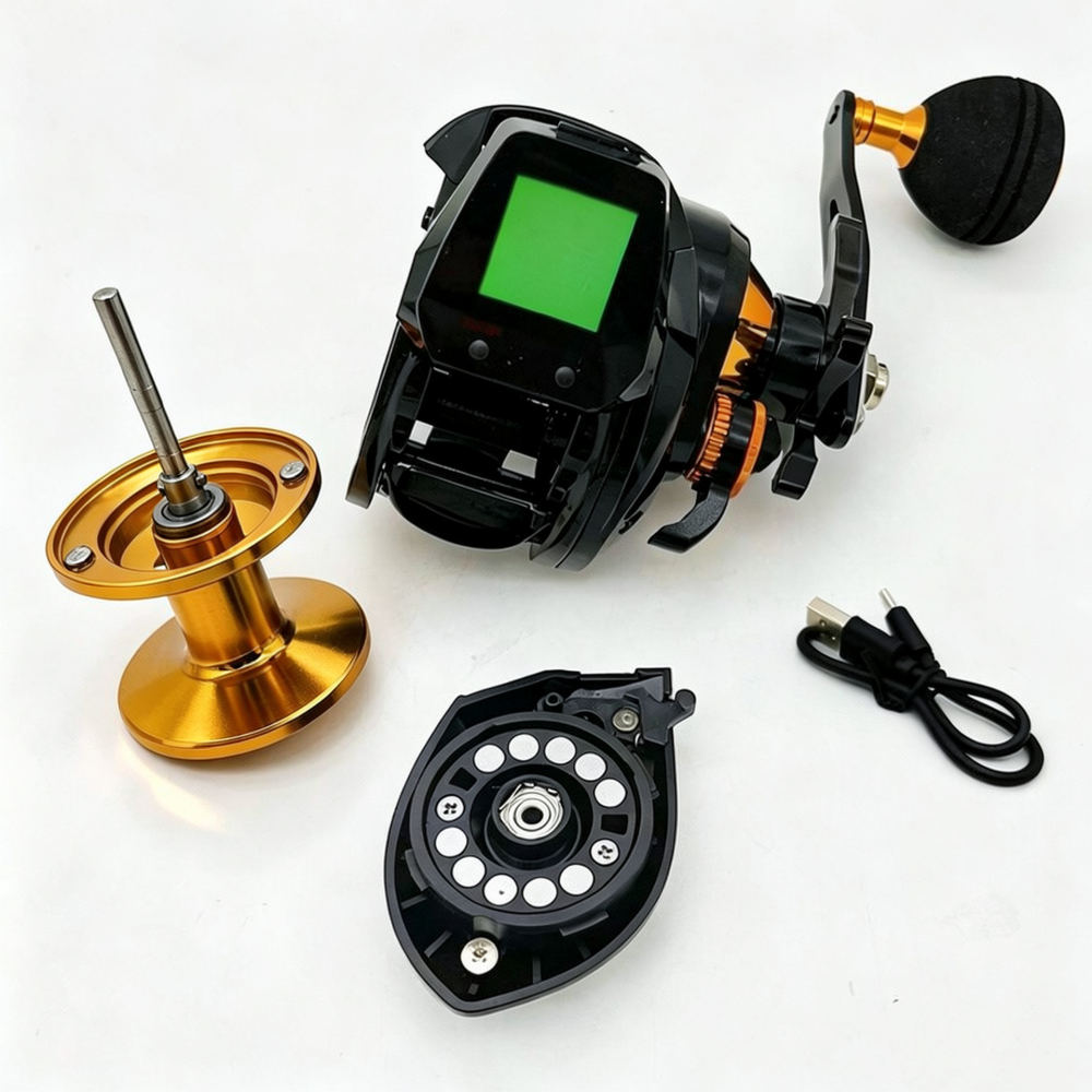 Electronic Baitcasting Fishing - Trolling Reel ulasan dan harga